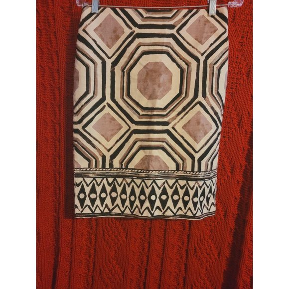 Loft Geometric Tribal Pencil Skirt - Picture 4 of 6